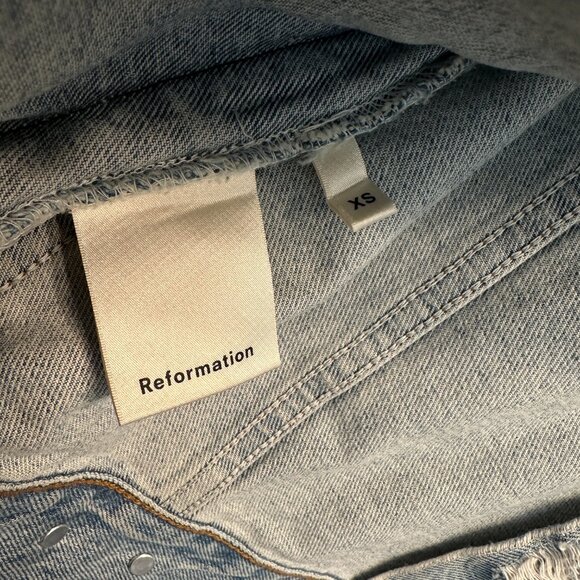 Reformation Jean Jacket (Denali) - Picture 7 of 8